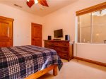 Condo 69-1 two car garage rental condo in El Dorado Ranch, San Felipe - first bedroom tv